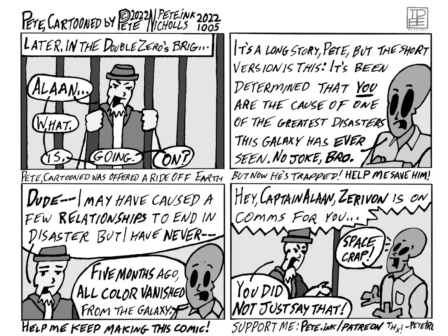 Go to PeteCartooned.com!