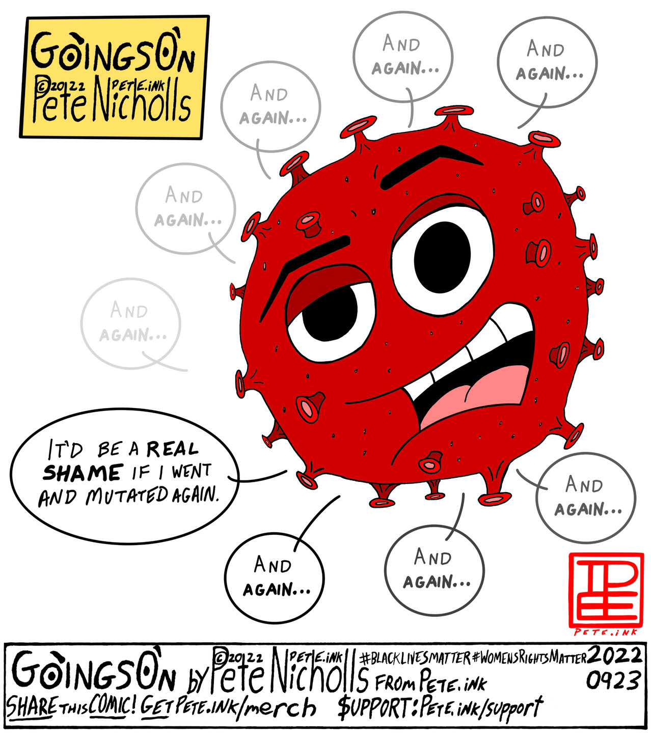 Goings On by Pete Nicholls