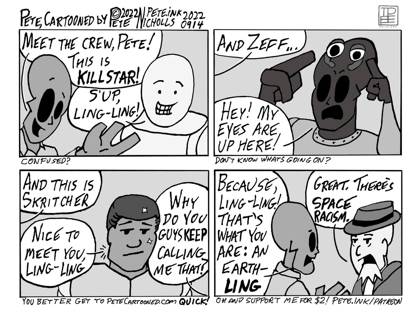 Go to PeteCartooned.com!